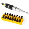Image de DeWalt, Embouts, Juego de puntas de atornillado Impact Torsion con punta guía pivotante (10 piezas) Silver (Porte-embout)