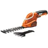 Image de Black and Decker - Cisaille à gazon et sculpte-haie sans fil 7 V Li-Ion 1.5 Ah 15 cm - GSL