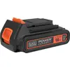 Image de Black & Decker, Batterie outillage + chargeur, 18V 1,5Ah Slidepack (18 V)