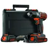 Image de Black & Decker, Perceuse + Visseuses sans fil, Top-Line 18V Li Autosense (Perceuse-visseuse)