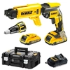 Image de Visseuse plaquiste 18 V + 2 batteries 2 Ah + chargeur + coffret TSTAK DEWALT DCF620D2K-QW