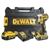 Image de Visseuse à chocs 18V XR Brushless + 2 batteries 5Ah + chargeur + coffret T-STAK - DEWALT - DCF887P2-QW