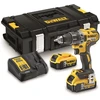 Image de Perceuse visseuse 18 V XR + 2 batteries 5 Ah + chargeur + coffret TSTAK DEWALT DCD791P2-QW