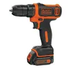 Image de Black+Decker Perceuse visseuse sans fil 10,8V 1,5Ah éclairage LED BDCDD12-QW
