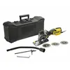 Image de Scie circulaire 650W Lame 89cm Guide laser + 3 lames VALISE Stanley Fatmax 230V FME380K
