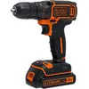 Image de Black & Decker, Perceuse + Visseuses sans fil, BDCDC18B-QW (Perceuse-visseuse)