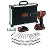 Image de Black & Decker Batterie perceuse 80 pièces, 1 pièce, bdchd18bafc