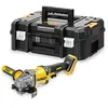 Image de Meuleuse d'angle sans-fil 125 mm Flexvolt Dewalt DCG414NT 54 V nue + TSTAK