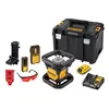Image de Niveau laser rotatif rouge 18V à double pente + 1 batterie 2ah + chargeur + coffret Tstak - DEWALT - DCE079D1R-QW