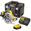 Image de Scie circulaire DEWALT XR Brushless 18V + 2 batteries 5.0Ah, chargeur, coffret - DCS570P2
