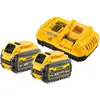 Image de DeWalt, Batterie outillage + chargeur, DCB118 (54 V)