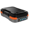 Image de Black and Decker - Batterie Power Bank micro USB 12 V 2 Ah autonomie 10 h - BDCB12B-XJ BLA