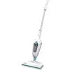 Image de Black & Decker Balai à franges à vapeur FSMH13E10, Nettoyeur vapeur, Blanc, Bleu