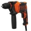 Image de Perceuse a percussion filaire 550W BLACK+DECKER (Livrée avec 2 forets) - BEH550-QS