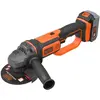 Image de Black & Decker, Meuleuse d'angle, Meuleuse d'angle sans fil BCG720M1 (125 mm)