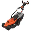 Image de BLACK+DECKER© - BLACK+DECKER BEMW461ES-QS Tondeuse filaire - 6 hauteurs réglables 20, 30, 40, 50, 60 et 70 mm 1400W, Orange, 34 cm