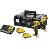 Image de Pack perceuse visseuse à percussion + visseuse à chocs Brushless 12V Lithium 2x3.0Ah avec