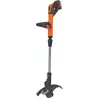 Image de Black & Decker, Débroussailleuse, BLACK+DECKER STC1840PC-QW (Fils coupe-herbe)