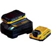 Image de Starter kit chargeur 2A + 2 batteries 18V 2,0 Ah de la gamme FATMAX V20 - DEWALT - SFMCB12D2