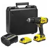 Image de Stanley, Perceuse + Visseuses sans fil, Schroefklopboormachine (SFMCD711DMA-QW)2.0Ah accu + 4.0Ah accu50 delige accessoireset (Perceuse-visseuse à percussion)