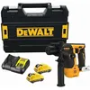 Image de Perforateur ultra compacte DEWALT SDS-Plus XR 12V - 2 batteries 3Ah - DCH072L2-QW