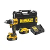 Image de Perceuse-visseuse à percussion dewalt xr 18v 5ah li-ion - dcd805p2t-qw
