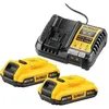 Image de Pack 2 Batteries Xr 18v 2ah Li-ion + Chargeur