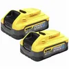 Image de Pack 2 batteries DEWALT POWERSTACK XR - 2 batteries 18V 5Ah - DCBP518H2-XJ