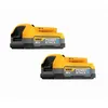 Image de Pack 2 batteries DeWalt Powerstack XR - 2 batteries 18V 1.7Ah DCBP034E2-XJ