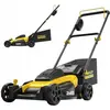 Image de Stanley, Tondeuse à gazon, FatMax akku-plaeneklipper 18V 51cm u/batteri & lader (Fonctionnement sur batterie)