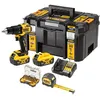 Image de Perceuse visseuse à percussion 18V XR Brushless + 2 batteries 5Ah + chargeur + coffret TSTAK - DEWALT - DCZ100P2KT-QW
