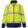 Image de Veste Polaire Haute Visibilité Bicolore F301 Bleu/jaune Xl