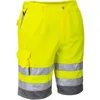 Image de Bermuda Haute-visibilité E043 Gris/jaune Xl