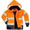 Image de Blouson Haute-visibilité Bicolore C465 Bleu/orange S