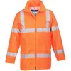 Image de Veste De Pluie Haute-visibilité Imperméable H440 Orange Xl
