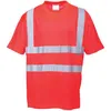 Image de T-shirt Haute-visibilité Manches Courtes S478 Rouge M