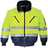Image de Blouson Pilote Haute Visibilité 3-en-1 Pj50 Bleu/jaune L