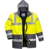 Image de Parka Haute-visibilité Imperméable Traffic S466 Gris/jau L