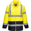 Image de Veste De Pluie Haute-visibilité Bicolore H443 Bleu/jaune Xl