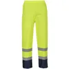 Image de Pantalon De Pluie Haute-visibilité H444 Bleu/jaune L