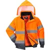 Image de Blouson 2-en-1 Haute-visibilité C468 Orange L