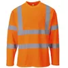 Image de T-shirt Haute-visibilité Manches Longues S278 Orange L