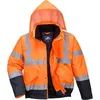 Image de Blouson Haute-visibilité Bicolore S266 Bleu/orange M