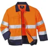 Image de Veste Haute-visibilité Classe 3 Madrid Tx70 Bleu/orange Xxl