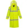 Image de Manteau De Pluie Haute-visibilité Long H445 Jaune L