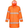 Image de Manteau De Pluie Haute-visibilité H442 Orange 4xl