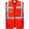 Image de Gilet Haute-visibilité Executive - Berlin S476 Rouge Xxxl