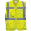 Image de Gilet Haute-visibilité Meshair Athène C376 Jaune S