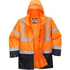 Image de Parka Haute-visibilité 5-en-1 Essentiel S766 Bleu/orange L