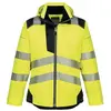 Image de Portwest, Veste de travail, Veste de pluie haute visibilité avec capuche jaune S (S)